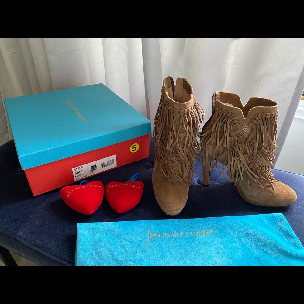 Fringed boot Jean-Michel Cazabat